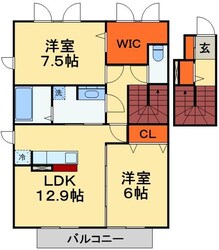 カームベリー　Cの物件間取画像